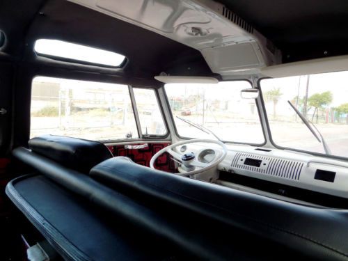 SUPER RARE 1965 VW BUS DELUXE TYPE2 TRANSPORT SAFARI - orig.no.s matching motor, image 10
