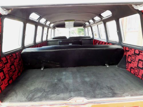 SUPER RARE 1965 VW BUS DELUXE TYPE2 TRANSPORT SAFARI - orig.no.s matching motor, image 23