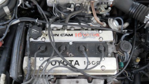 1989 Toyota Corolla GTS Coupe 2-Door 1.6L, image 13