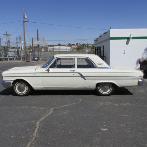 1964 fairlane 2 door sedan all original build thunderbolt gasser barn find