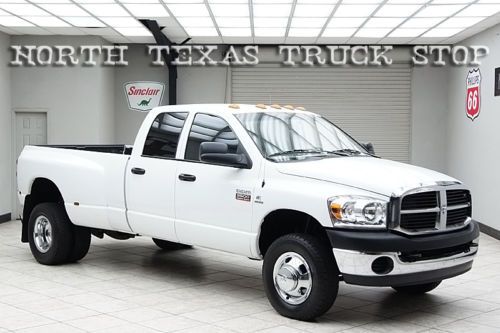 2009 dodge ram 3500 diesel 4x4 dually 6-speed slt quad cab