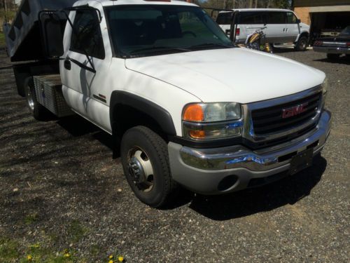 2004 GMC LOWBOY DUMP TRUCK 3500 4X4 DURAMAX DIESEL ONLY 42771 MILES!, US $20,000.00, image 11