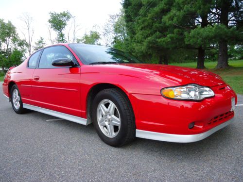 2001 chevrolet monte carlo ss coupe 2-door 3.8l 1 owner immaculant condition!
