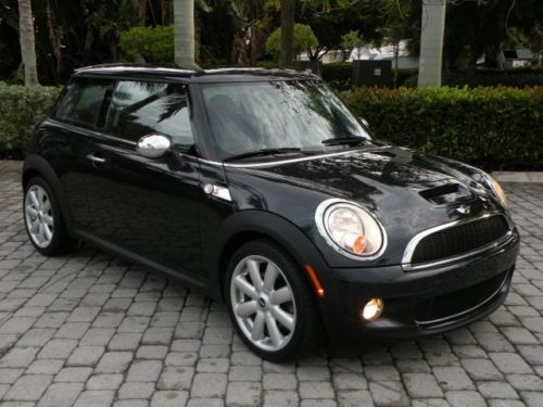 09 cooper s hatchback automatic checkered trim chrome mirrors 1 florida owner