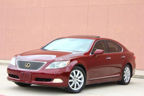 2007 lexus ls460~navi~rear camera~self park assist~service records