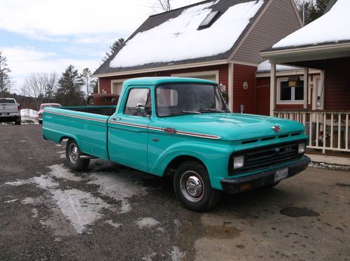 Barn find!!! 1964 f-100 big block 460 v8 custom cab oldskool hotrod