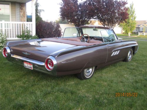 1963 ford thunderbird base convertible 2-door 6.4l