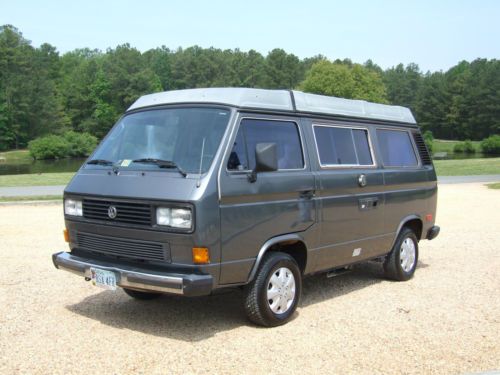 1987 vw vanagon gl westfalia camper van