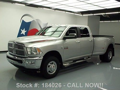 2012 dodge ram 3500 crew diesel drw 4x4 side steps 41k texas direct auto