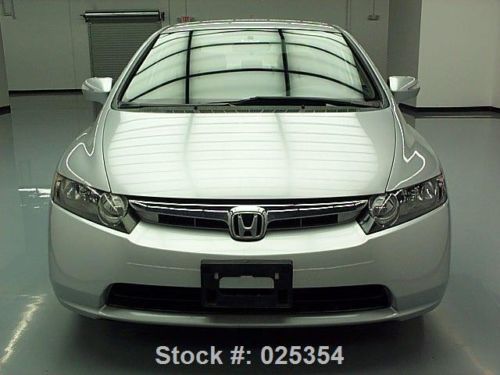 2007 honda civic hybrid cruise ctrl cd audio 62k miles texas direct auto