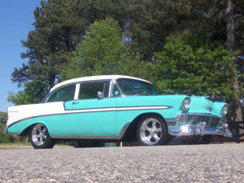 Beautiful 1956 Chevy Bel Air Nicely Restored Great Options Ready to Show or Go!, image 4
