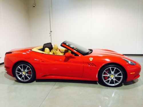 2011 ferrari california spyder - immaculate - low miles