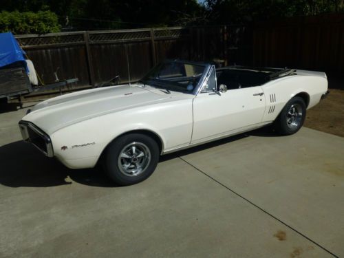 1967 firebird convertible 400 4-speed