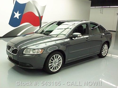 2011 volvo s40 t5 automatic htd leather alloys 36k mi texas direct auto