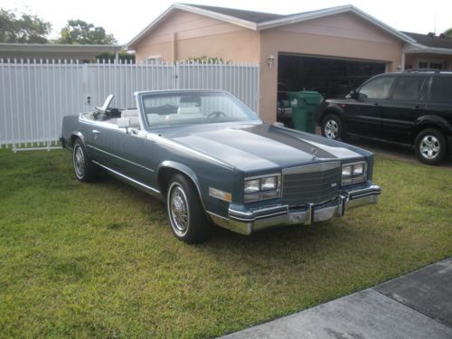 1985 cadillac eldorado base coupe 2-door 4.1l