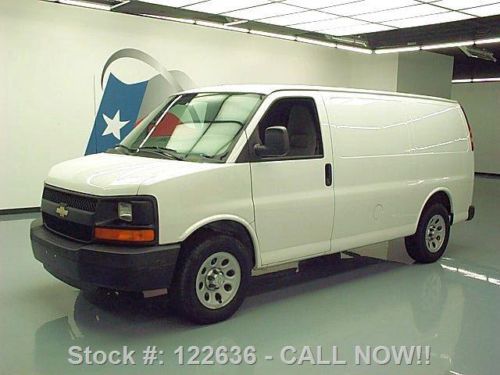 2010 chevy express 1500 cargo van v6 one owner 68k mi texas direct auto