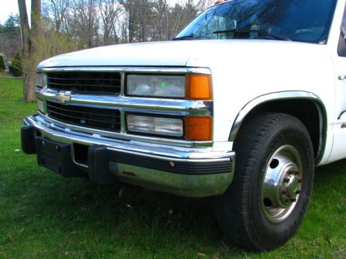 1999 chevy c3500 rollback flatbed tow truck hauler 20ft 6.5 turbodiesel