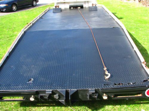 1999 Chevy C3500 Rollback Flatbed tow truck hauler 20ft 6.5 turbodiesel, image 3