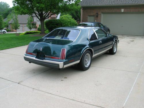 1992 lincoln mark vii bill blass deep jewel green rare color