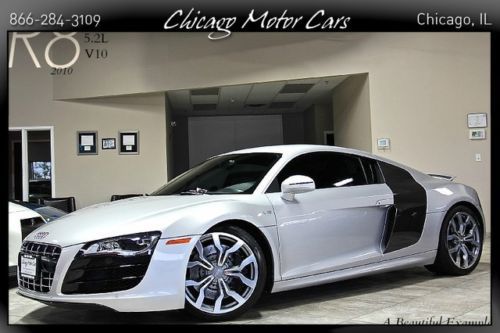 2010 audi r8 5.2l quattro r-tronic coupe $168k+msrp carbon sigma package loaded!