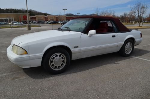 1989 ford mustang lx convertible 2-door 5.0l