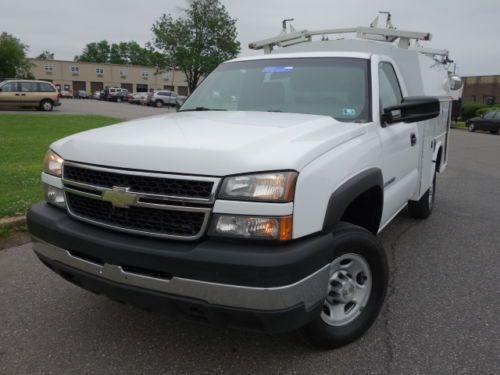 Chevrolet silverado 2500hd 4wd knapheide utility ladder rack  no reserve