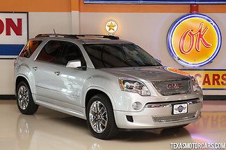 2012 gmc acadia denali, 21k miles, nav, backup cam, dvd, 2nd row captain