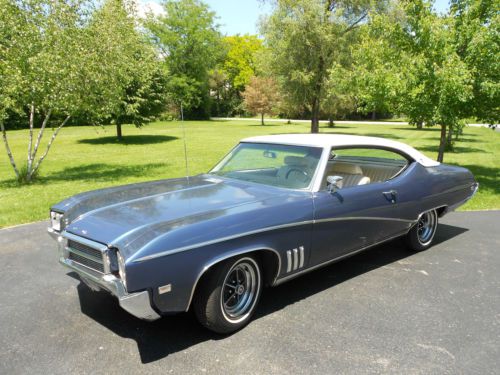 1969 buick skylark custom hardtop 2-door 5.7l