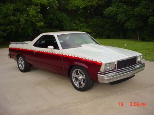 *no reserve* slick chevrolet el camino-ss 350 v-8, auto a/c p/s p/b 17&#034; cragars