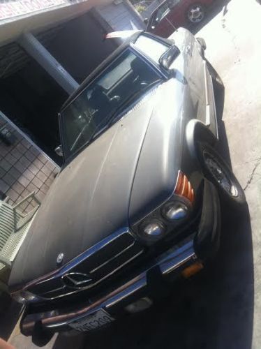 1983 mercedes 380sl freshly rebuilt engine ca car 0 rust unfinished project