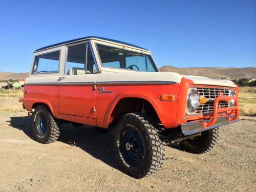 Purchase Used 1975 Denver Edition Ford Bronco In Sparks Nevada United