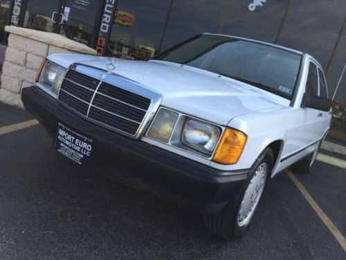 1986 mercedes-benz 190d diesel - 5-speed - only 145k miles - no reserve auction!