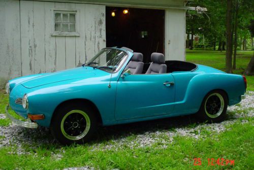 1974 volkswagen karmann ghia convertible