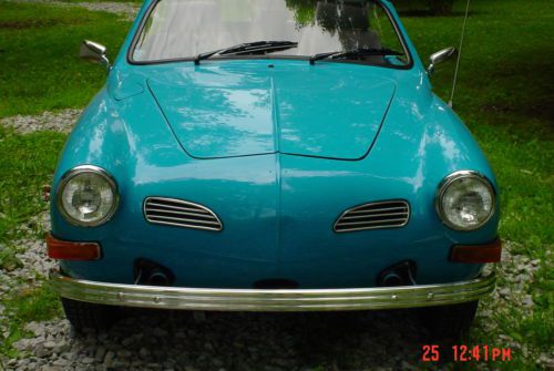 1974 Volkswagen Karmann Ghia convertible, image 3