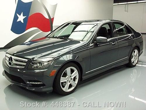 2011 mercedes-benz c300 sport sunroof alloy wheels 15k! texas direct auto