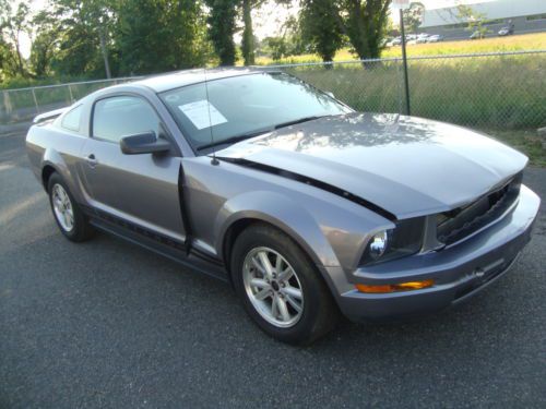 Mustang v6 automtic salvage rebuildable repairable damaged project wrecked fixer