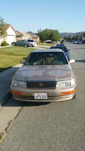 1992 lexus ls400 base sedan 4-door 4.0l