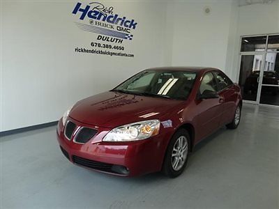 4dr sdn low miles sedan automatic gasoline 3.5l v6 sfi sport red metallic