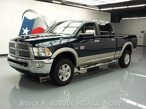 2011 dodge ram 2500 laramie crew 4x4 hemi nav rear cam! texas direct auto