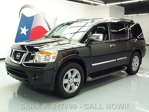 2011 nissan armada platinum sunroof nav dvd 20&#039;s 51k mi texas direct auto