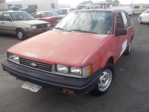 1986 chevy nova no reserve