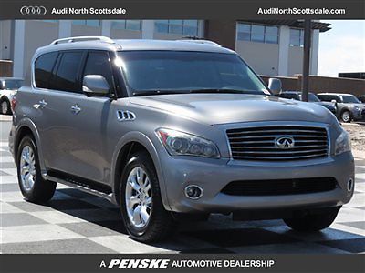 11 qx56  awd 73k miles  leather sun roof navigation heated seats financing