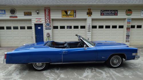 1974 cadillac eldorado convertible....nice car