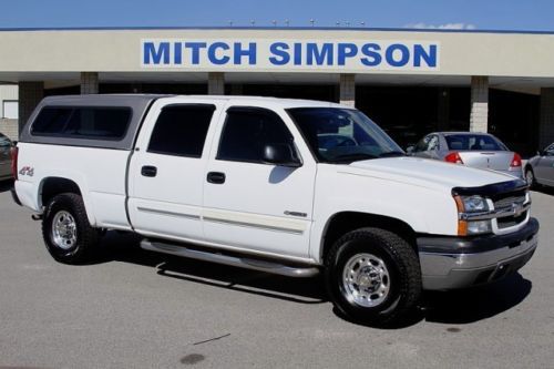 2004 chevrolet silverado 2500 hd ls crew cab 4wd pickup    no reserve