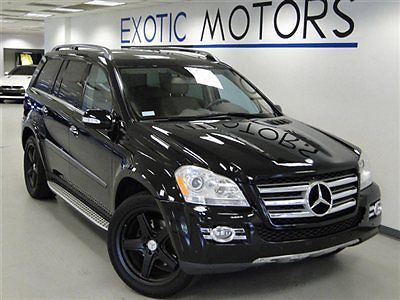 2008 mercedes gl550 4-matic! nav rearcam 3rdrow pdc htd-sts 21&#034;whls hk-sound/6cd