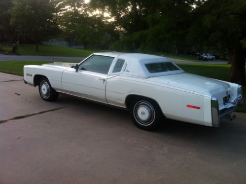 1978 eldorado biarritz cadillac---77,600+ miles--mechanically sound