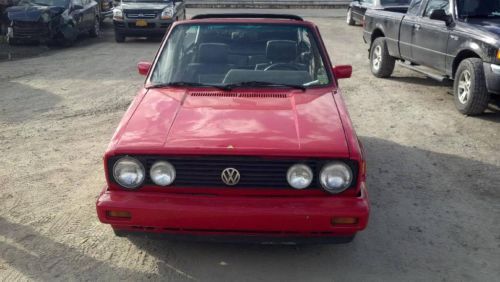 1992 volkswagen cabriolet wolfsburg edition electric conversion