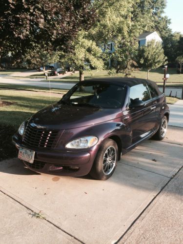 2005 chrysler pt cruiser touring convertible 2-door 2.4l purple