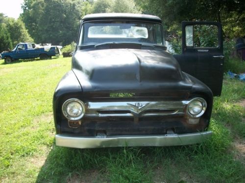 1956 ford, stepside pick-up truck