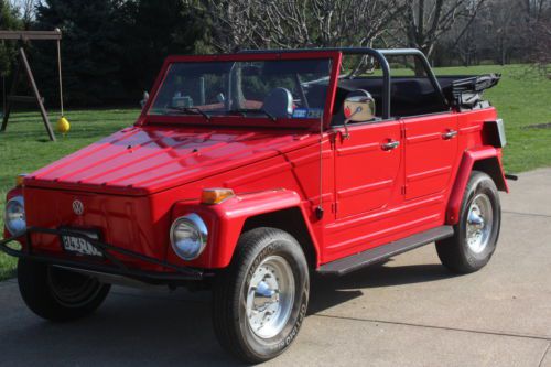 1973 volkswagen thing base 1.6l